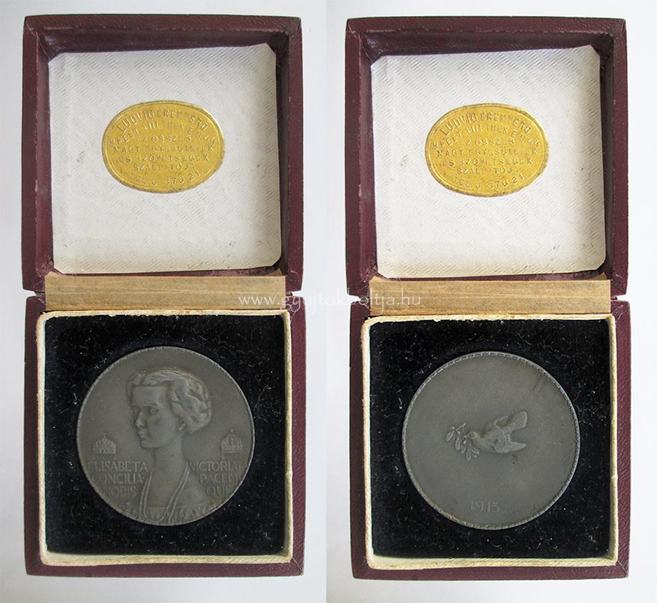 I. Vil�gh�bor�s Erzs�bet b�ke�rem 1915